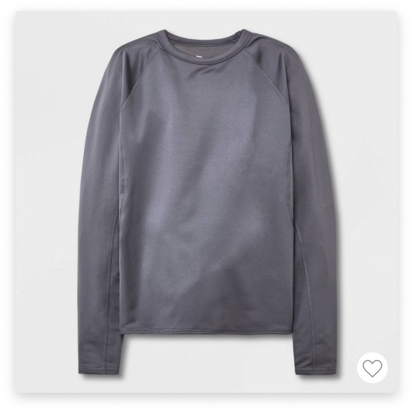 All in Motion Men's Gray Long Sleeve thermal Shirt size medium NEW NWT - Picture 1 of 4